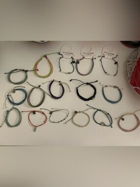 Pura Vida Assorted Color String Bracelet Set